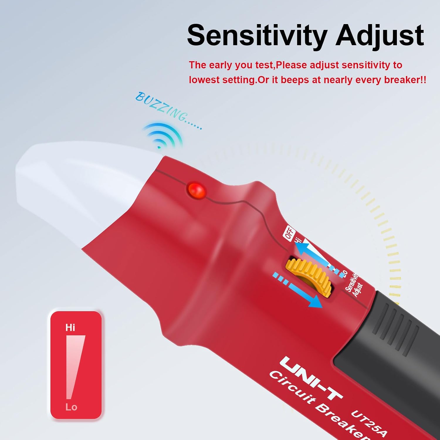 UNI-T AC Circuit Breaker Finder and Tracer Tool Kit with Electrical Integrated GFCI Outlet Tester
