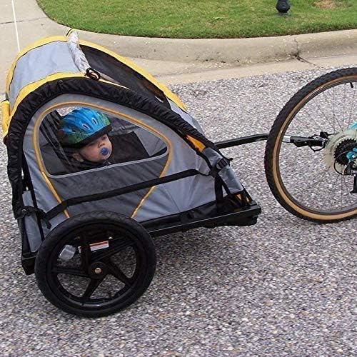 2 Set Bike Trailer Hitch Bicycle Stainless Steel 12.2MM-Hitch Coupler Compatible with Burley Trailers Adapter Replacement Connector to Pets Stroller