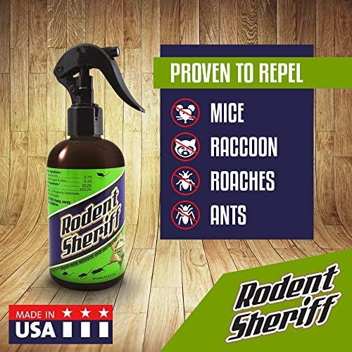 Peppermint Oil Repellent | Fast Acting Pest Control Spray | Repels Mice, Racoons, Ants, and More