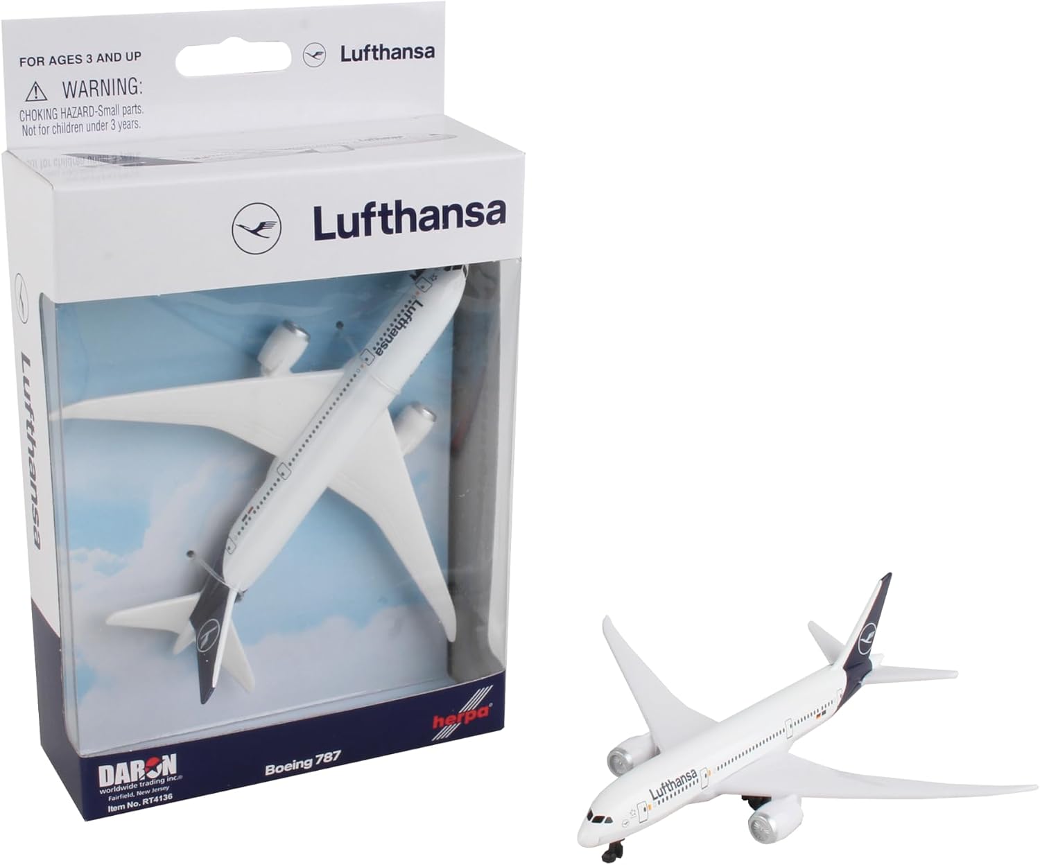 Daron British Airways Concorde Single Plane Toy , White Small