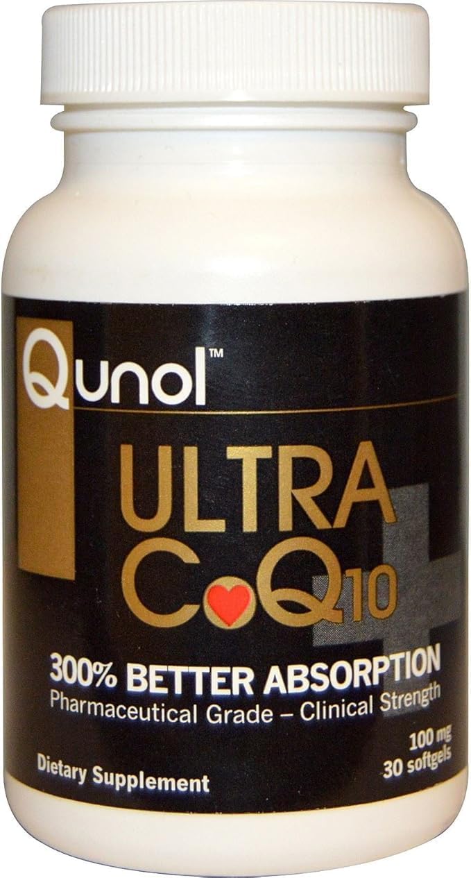 Qunol Ultra CoQ10 100mg, 3X Better Absorption, Antioxidant, 240 Softgels | #1 Cardiologist Recommended Supplement for Heart Health, Coenzyme Q10 Supplement to support Vascular Health & Cellular Energy