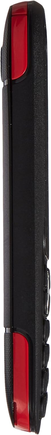 BLU Jenny TV 2.8 T276T Unlocked GSM Dual-SIM Cell Phone w/ 1.3MP Camera - Unlocked Cell Phones - Retail Packaging - Black Red