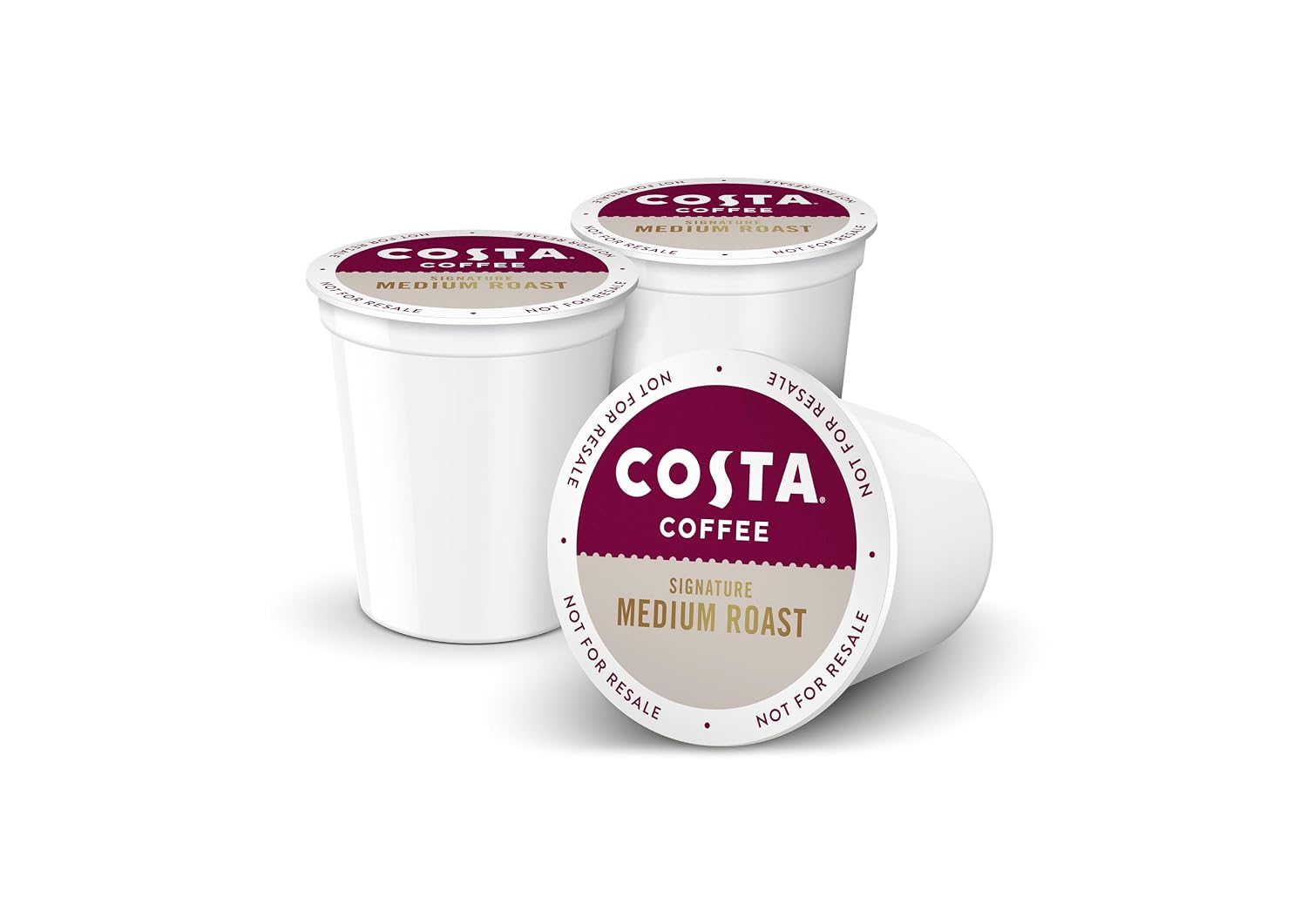 Costa Coffee Pods Medium Roast, Signature Blend, 10 Count