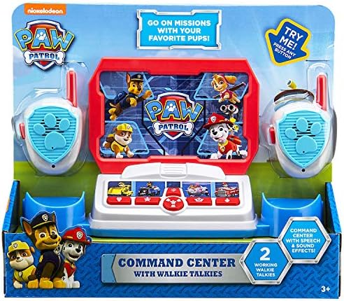 Paw Patrol Toy Walkie Talkie Command Center for Kids, Fun Paw Patrol Toys