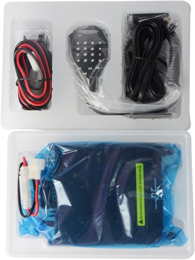 TYT TH-9800 Quad Band 50W Cross-Band Mobile Car Ham Radio Black 5.5 x 1.58 x 8.35" | 5.5 X 1.58 X 8.35 in Size, Licensed Amateur Radio