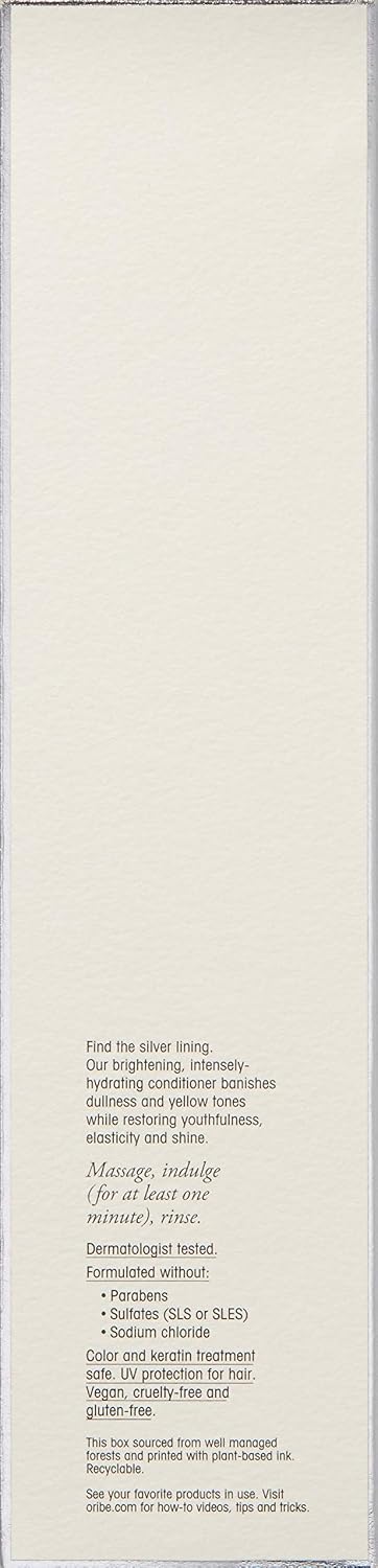 Oribe Silverati Conditioner - Brightens Grey & Silver Hair - 6.8oz