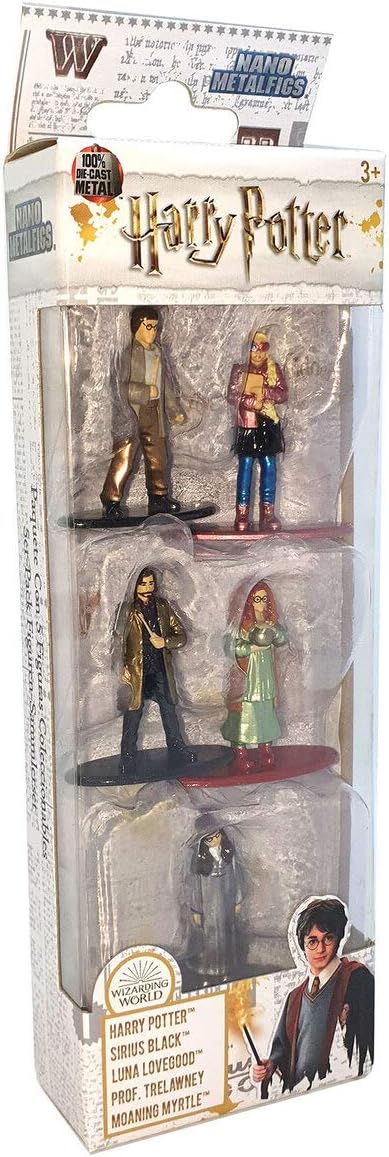 Jade - Nano MetalsFig Pack of 5 Harry Potter Figures, Multi-Colour (JADA99439)