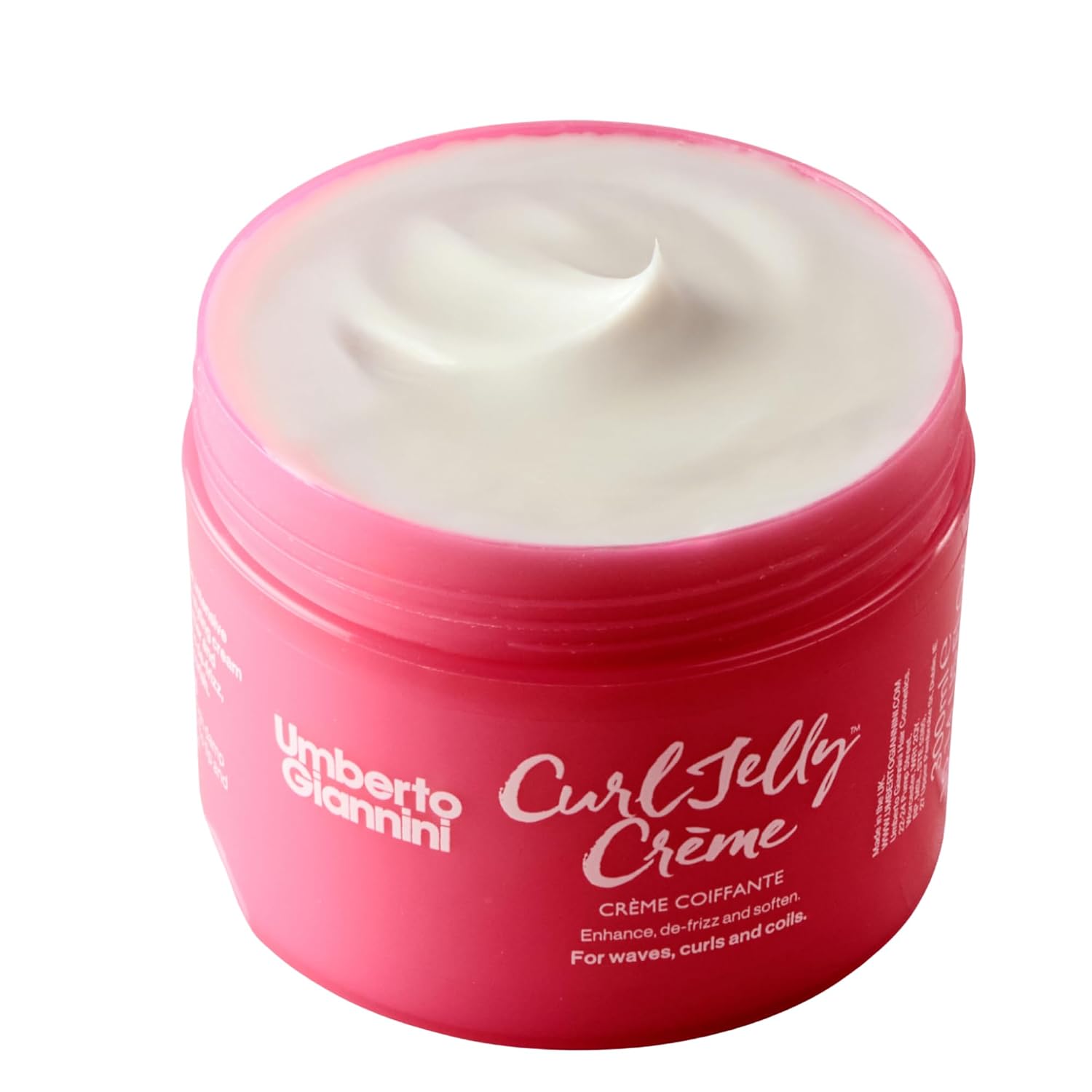Umberto Giannini Curl Jelly Scrunching Jelly 6.7 fl Oz - Frizz Solution Defining Hair Gel for 2a-4c Curly, Wavy, Coily Hair - Vegan & Cruelty-Free