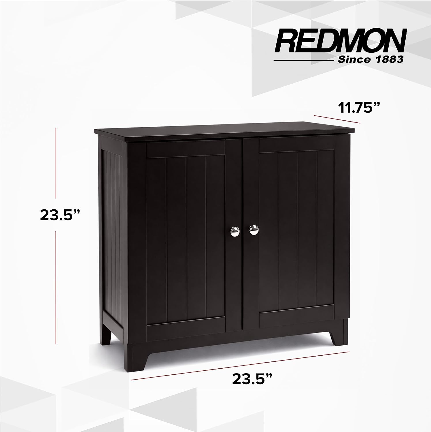 Contemporary Country Double Door Cabinet