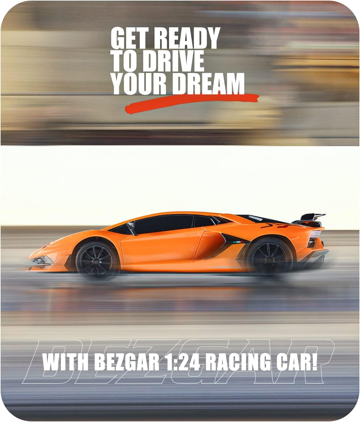 BEZGAR 1:24 Ferrari Remote Control Car Licensed FXX-K EVO