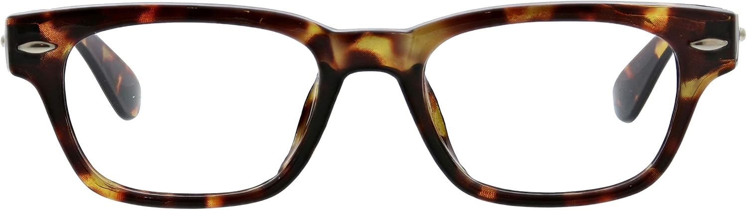 Peepers Reading Glasses for Men & Women +1.50, Tortoise, Clark Focus