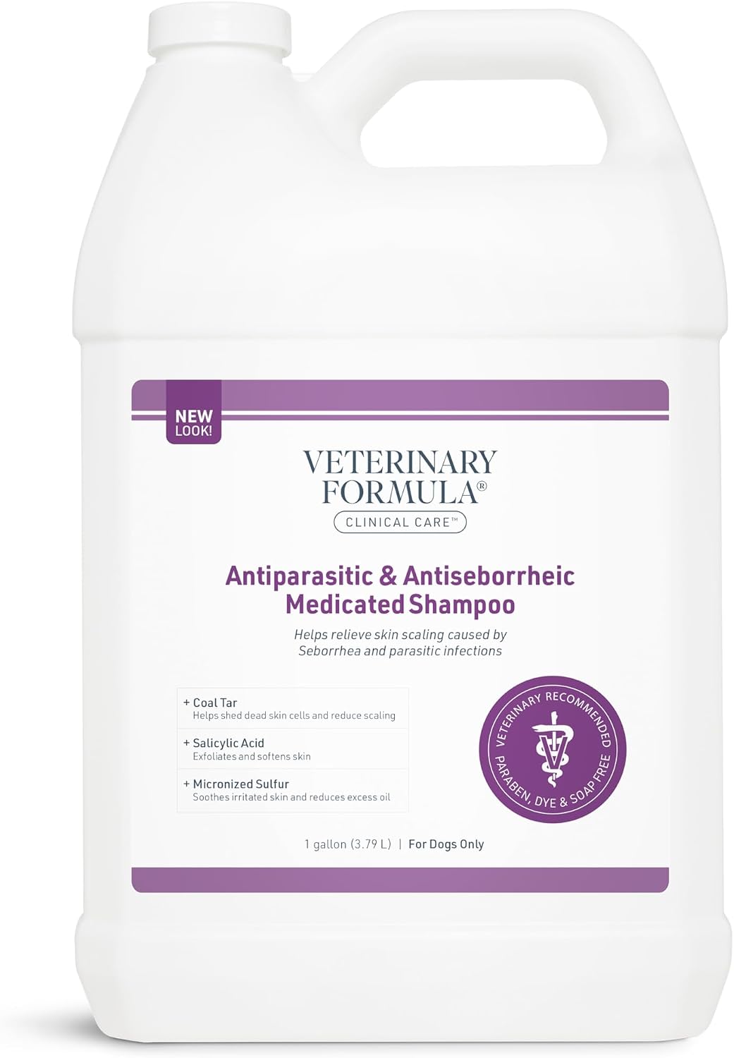 Veterinary Formula Clinical Care Antiparasitic & Antiseborrheic Wash, 16 oz