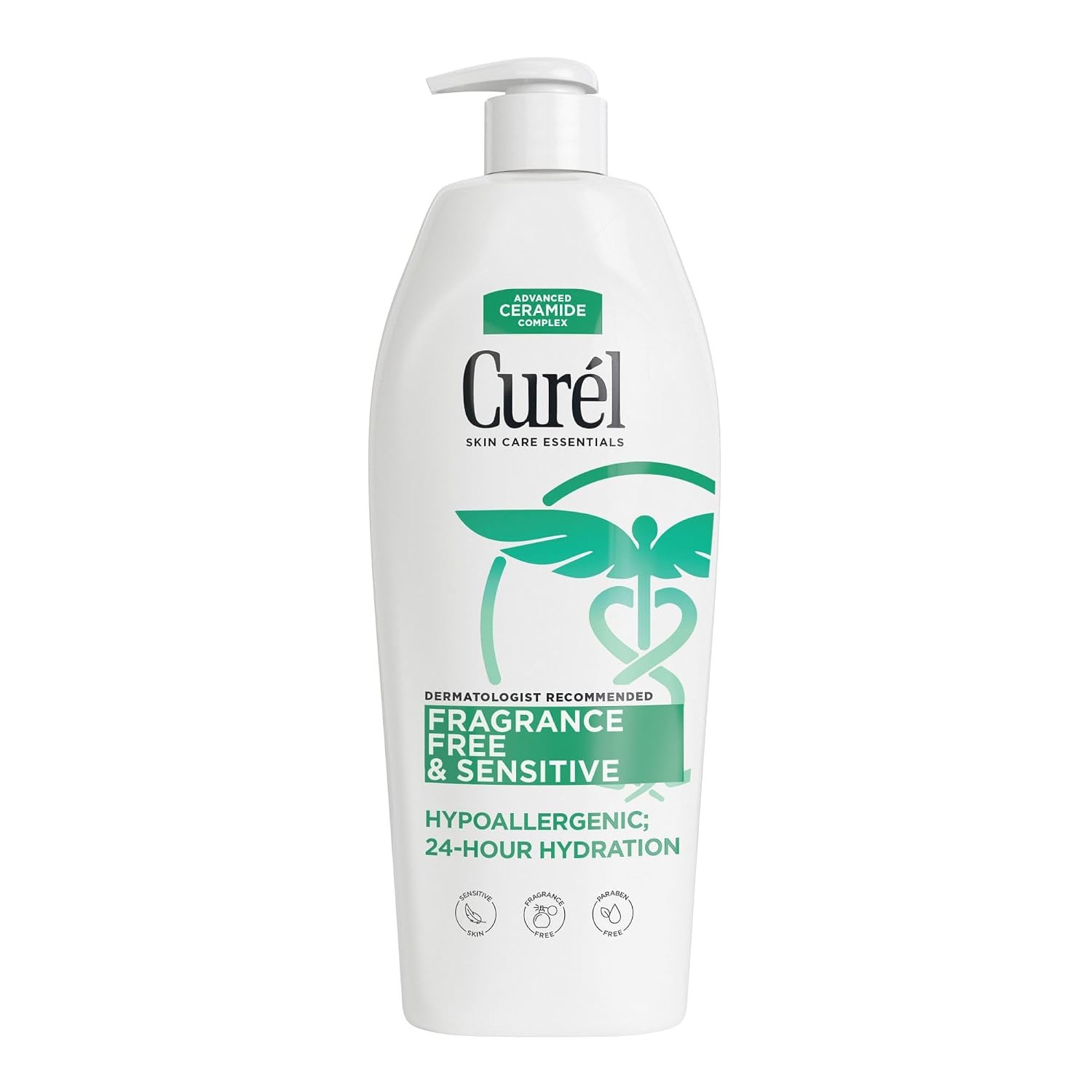 Curel Fragrance Free Comforting Body Lotion, Body and Hand Moisturizer for Dry, Sensitive Skin, 13 Ounce, with Advanced Ceramide Complex, Repairs Moisture Barrier | Non-Greasy Formula, Ceramide Moisturizer, Relieves Itchy Irritated Skin, Fragrance Free,…