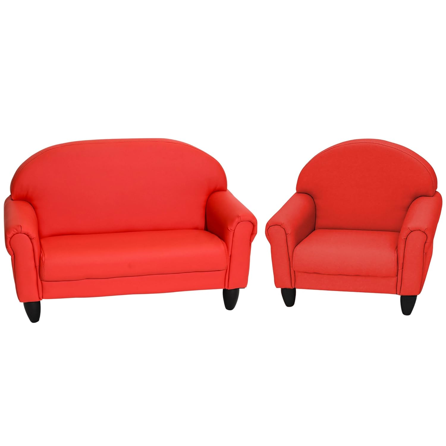 Children's Factory Upholstered Toddler Couch, Sofa, Deep Water