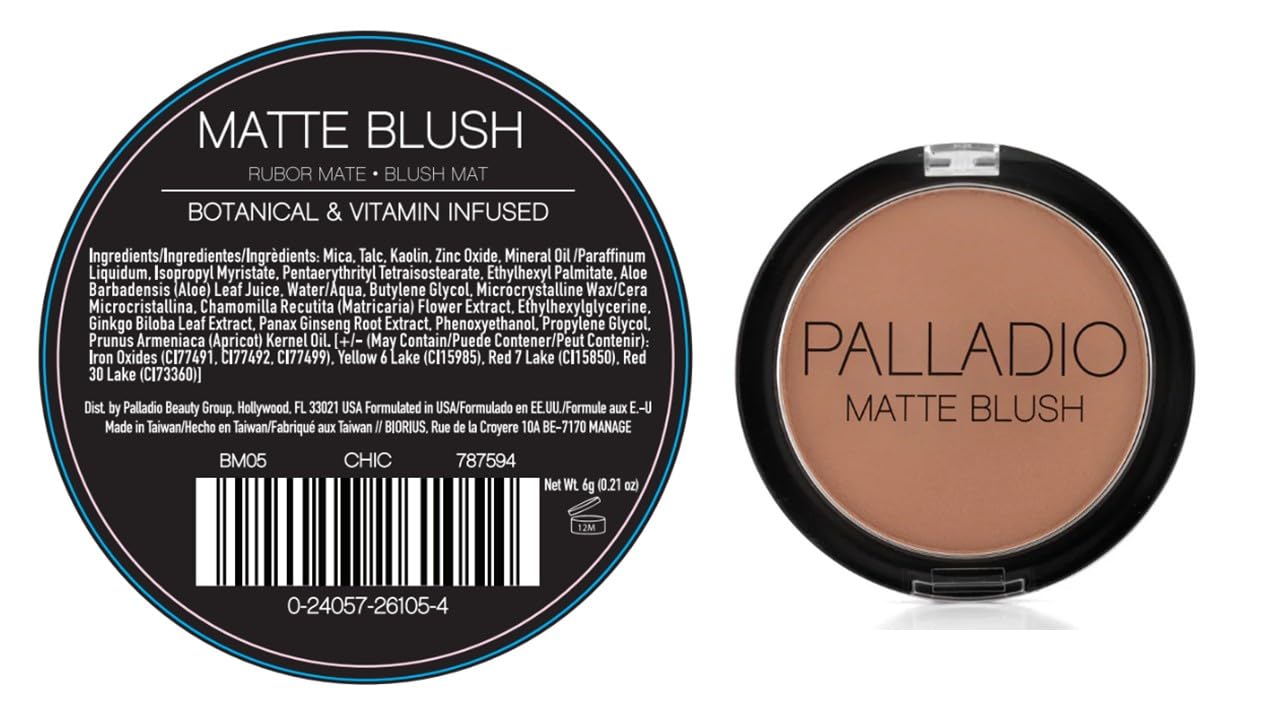 Palladio Matte Blush, Berry Pink