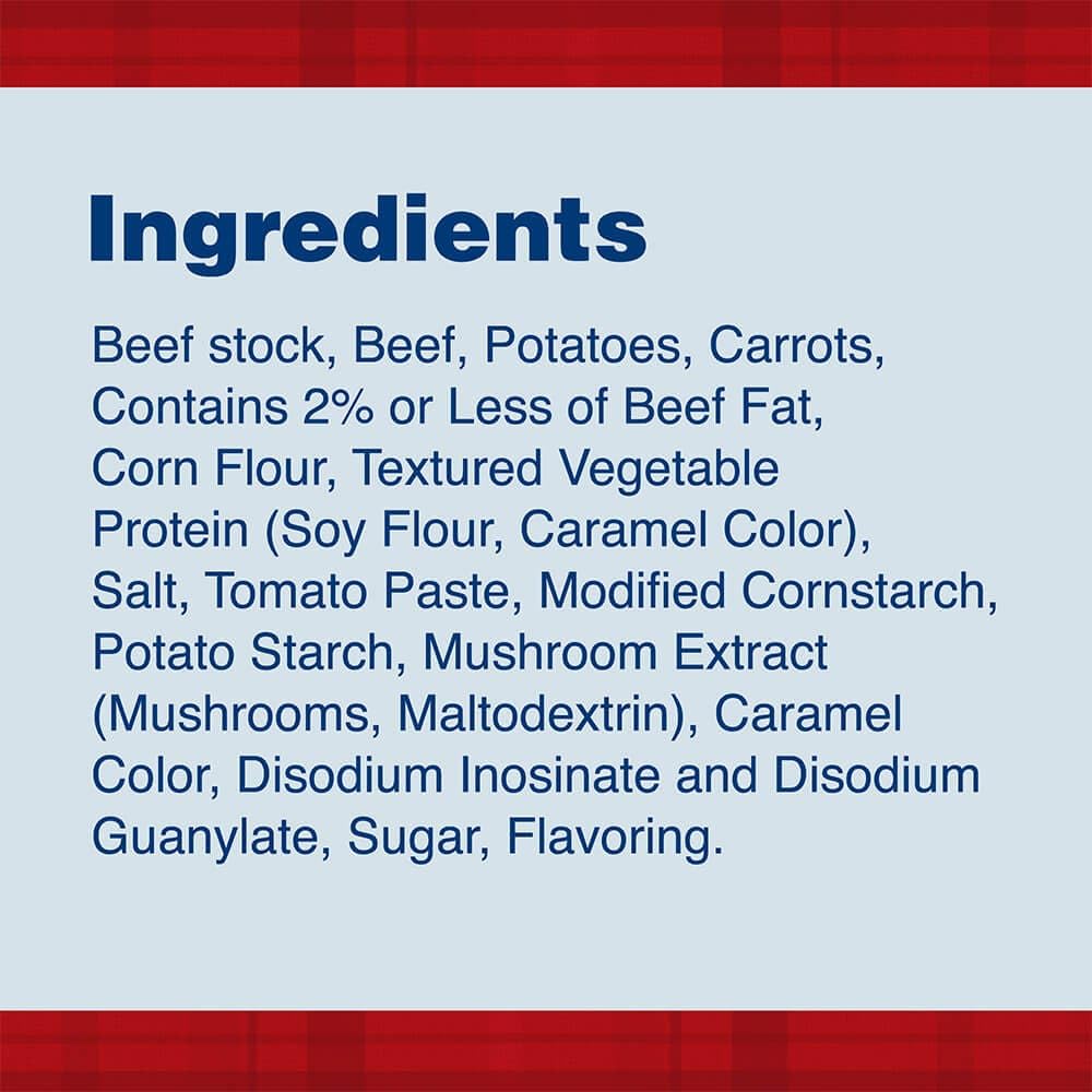DINTY MOORE Beef Stew, 15 oz (12 Pack), With Fresh Potatoes & Carrots | Fully Cooked & Ready-To-Eat, Gluten-Free, 10g Protein, No Preservatives, Perfect for Noodles, Biscuits & Hot Pies
