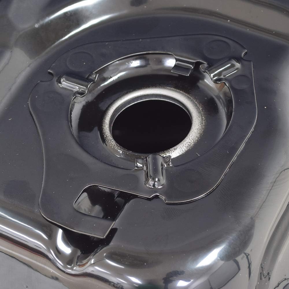 AlveyTech Black Metal Fuel Tank - For 50cc QMB139 Scooters & Other Power sports Models - Tao Tao Moped Gas Tank With 5.5 Liters Fuel Capacity