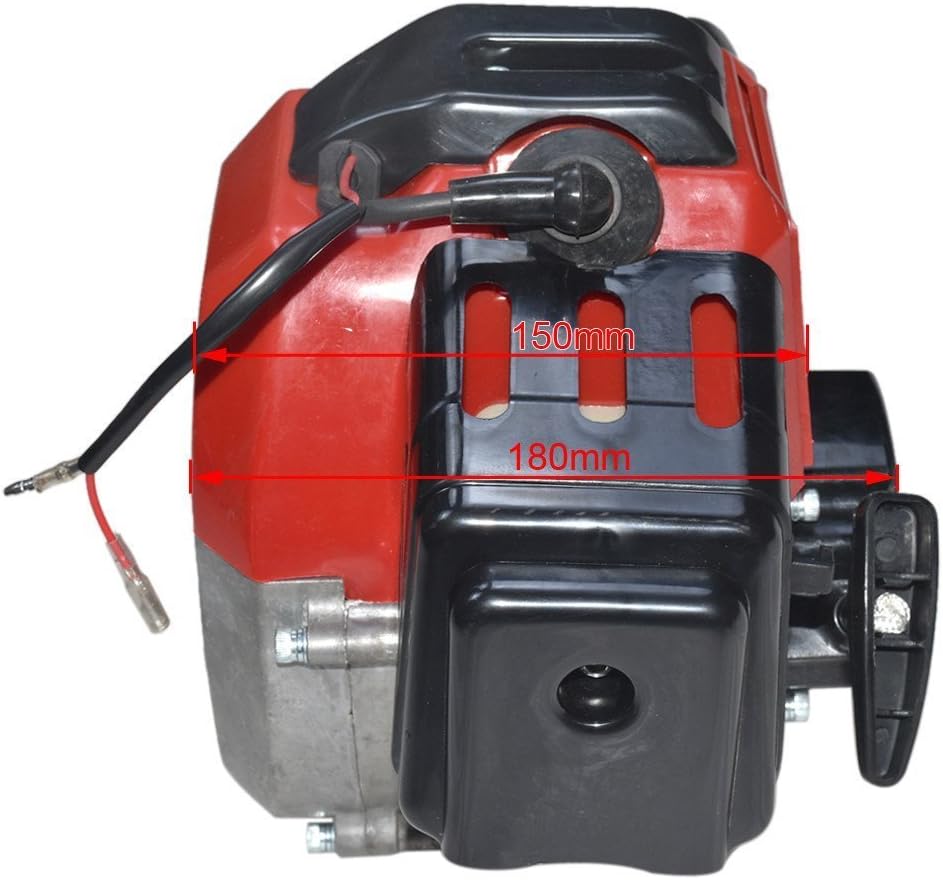 49cc 2-Stroke Engine Motor 17T T8F Gear Box Clutch Drum Bell Housing for 47cc 49cc Mini ATV Quad Pocket Dirt Bike