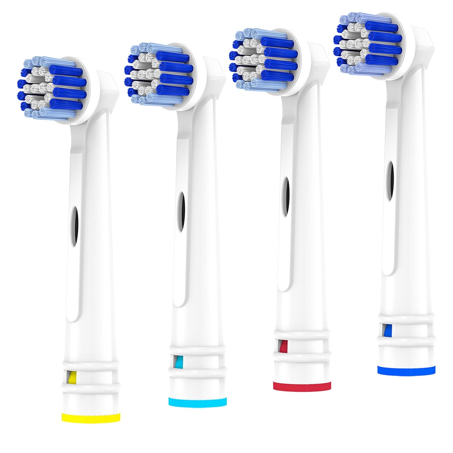 Replacement Toothbrush Heads Compatible with Oral B Braun | Professional 4Pack Electric Toothbrush Replacement Brush Heads for Oral-B Pro Precision Clean and More,Soft Dupont Bristles