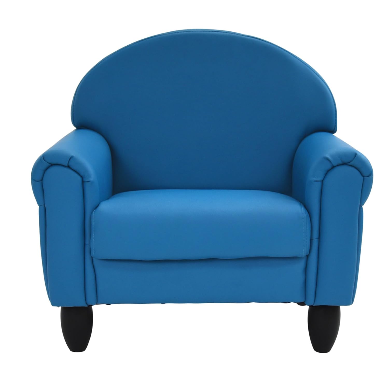 Children's Factory Upholstered Toddler Couch, Sofa, Deep Water