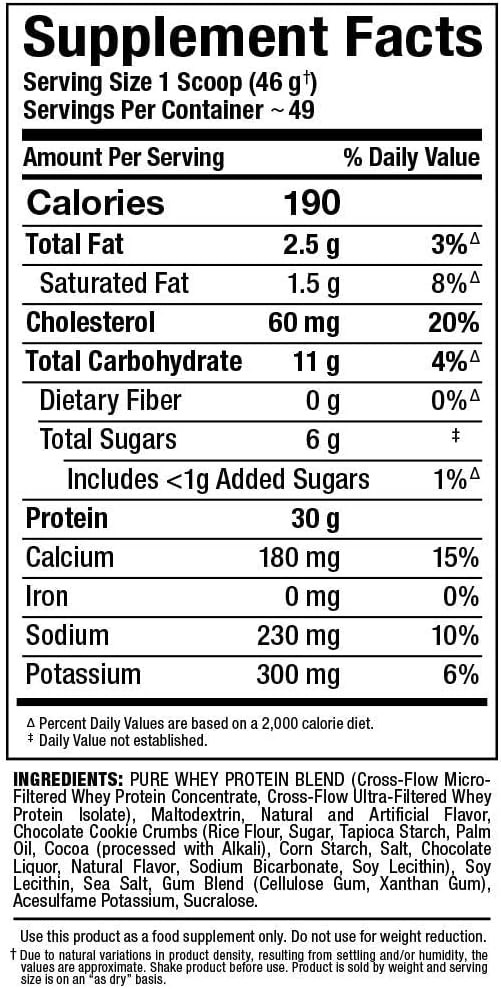 ALLMAX AllWhey Classic Whey Protein Powder, Chocolate, 5 lb