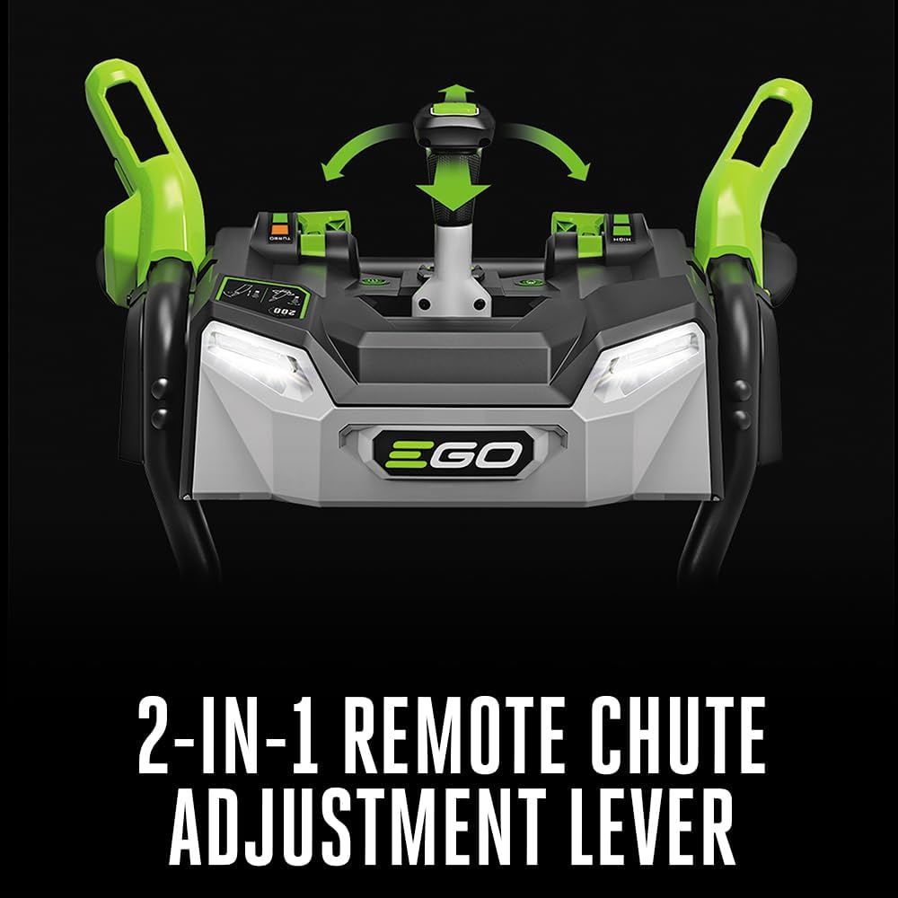 EGO SNT2405 24" Cordless Snow Blower Kit, Self Propelled, w/ 2 7.5Ah Batteries