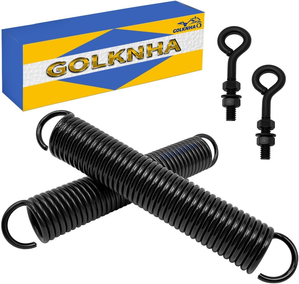 10.82" WARN 71494 Powersports ATV Heavy Duty Snow Plow Trip Spring, Black Compatible with WARN Plow Blades