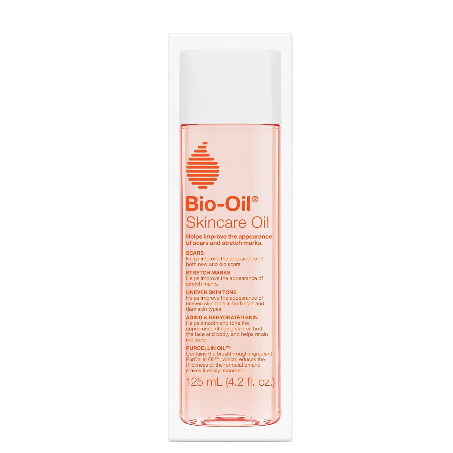 Bio-Oil Skincare Body Oil Serum, Scars & Stretch Marks, 6.7 fl oz | Dermatologist Recommended, Vitamin E & A, Dry & Sensitive Skin, Non-Comedogenic, Face and Body, Scar Treatment