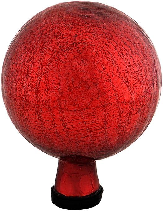Achla Designs G10-FG-C Gazing, Fern Green 10 inch Glass Garden Globe Ball Sphere, 10