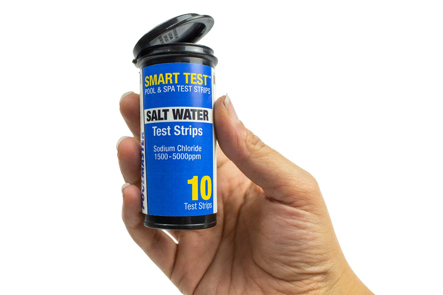 Poolmaster 22212 Smart Test 6-Way Swimming Pool and Spa Water Chemistry Test Strips, 50 count,White