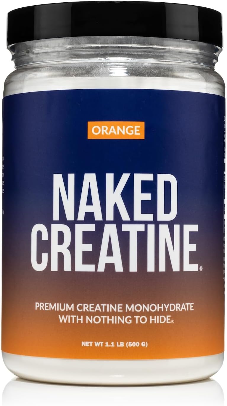 NAKED Pure Micronized Creatine Monohydrate – 200 Servings, 1,000g Bulk – NSF Certified, Vegan, Non-GMO, Gluten & Soy Free - Muscle Building, Strength Training, Gym & Fitness Supplement
