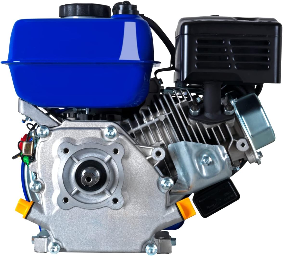 DuroMax XP7HPE 208cc Electric Start Gas Powered, 50 State Approved, Multi-Use Engine Blue