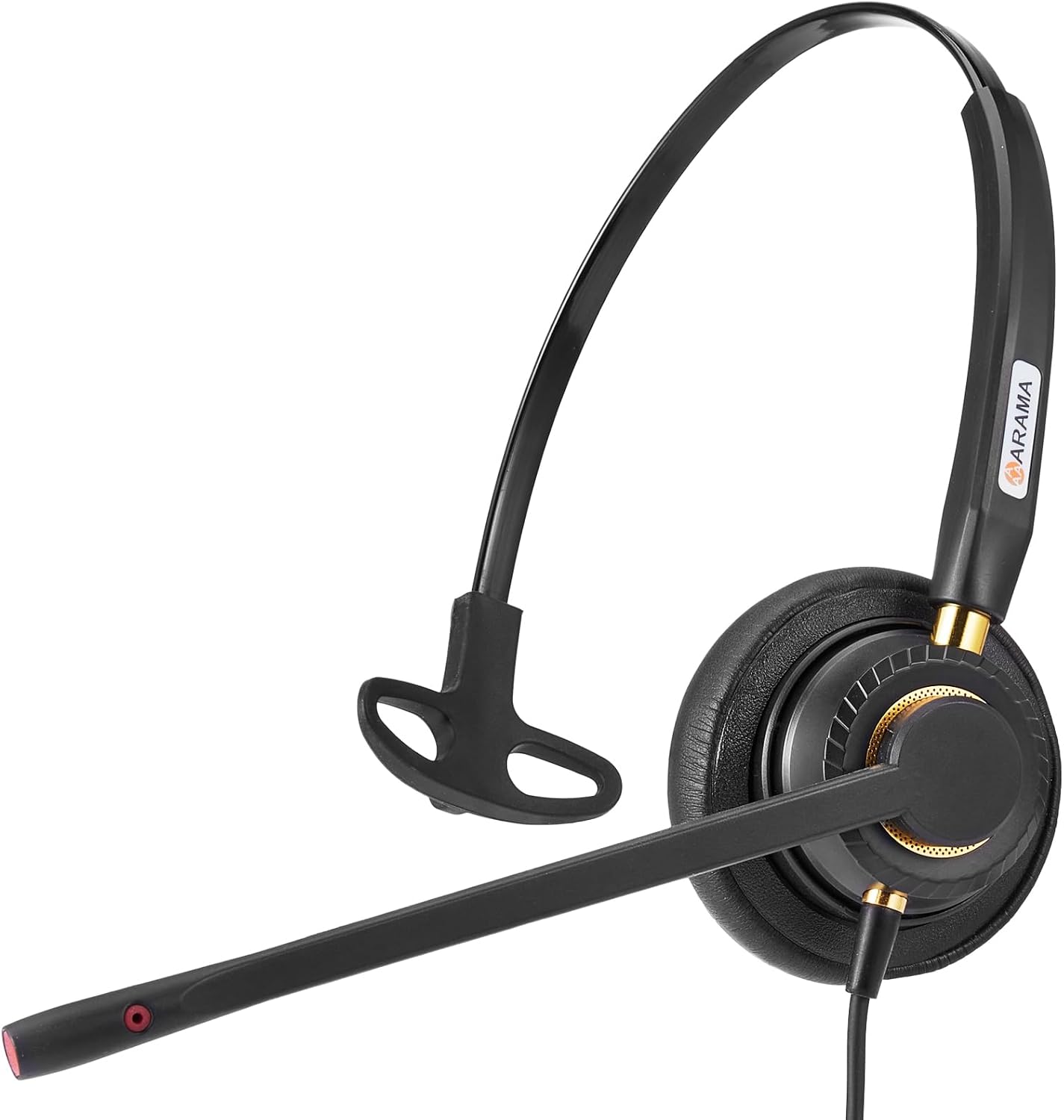 Arama RJ9 Telephone Headset for Cisco IP Phones, Mic Mute&Volume Control