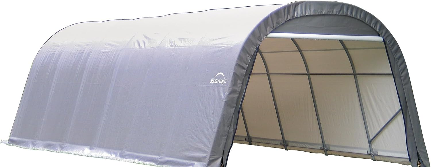 ShelterLogic 73342 Green 12'x20'x10' Round Style Shelter