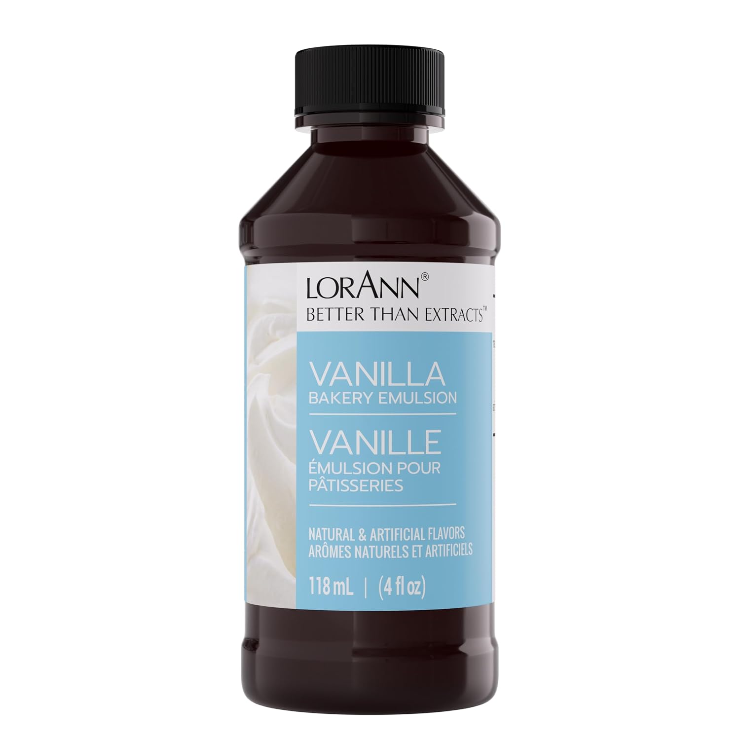 LorAnn Oils Peppermint Bakery Emulsion: True Essence, Ideal for Boosting Fruit Tones in Cakes, Cookies & Desserts, Gluten-Free, Keto-Friendly, Extract Substitute Essential for Your Kitchen, 16 Oz