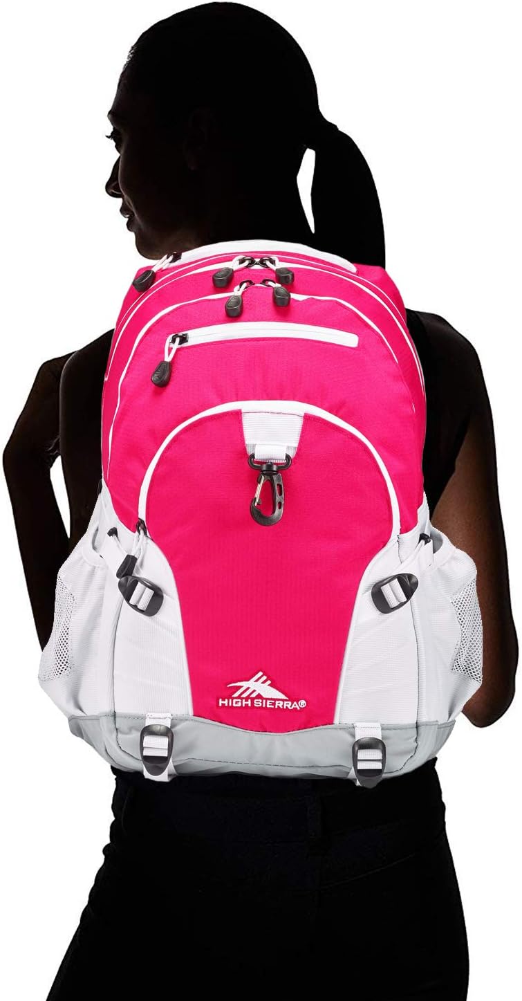 High Sierra Loop Backpack, Travel, or Work Bookbag with tablet sleeve, One Size, Urban Camo