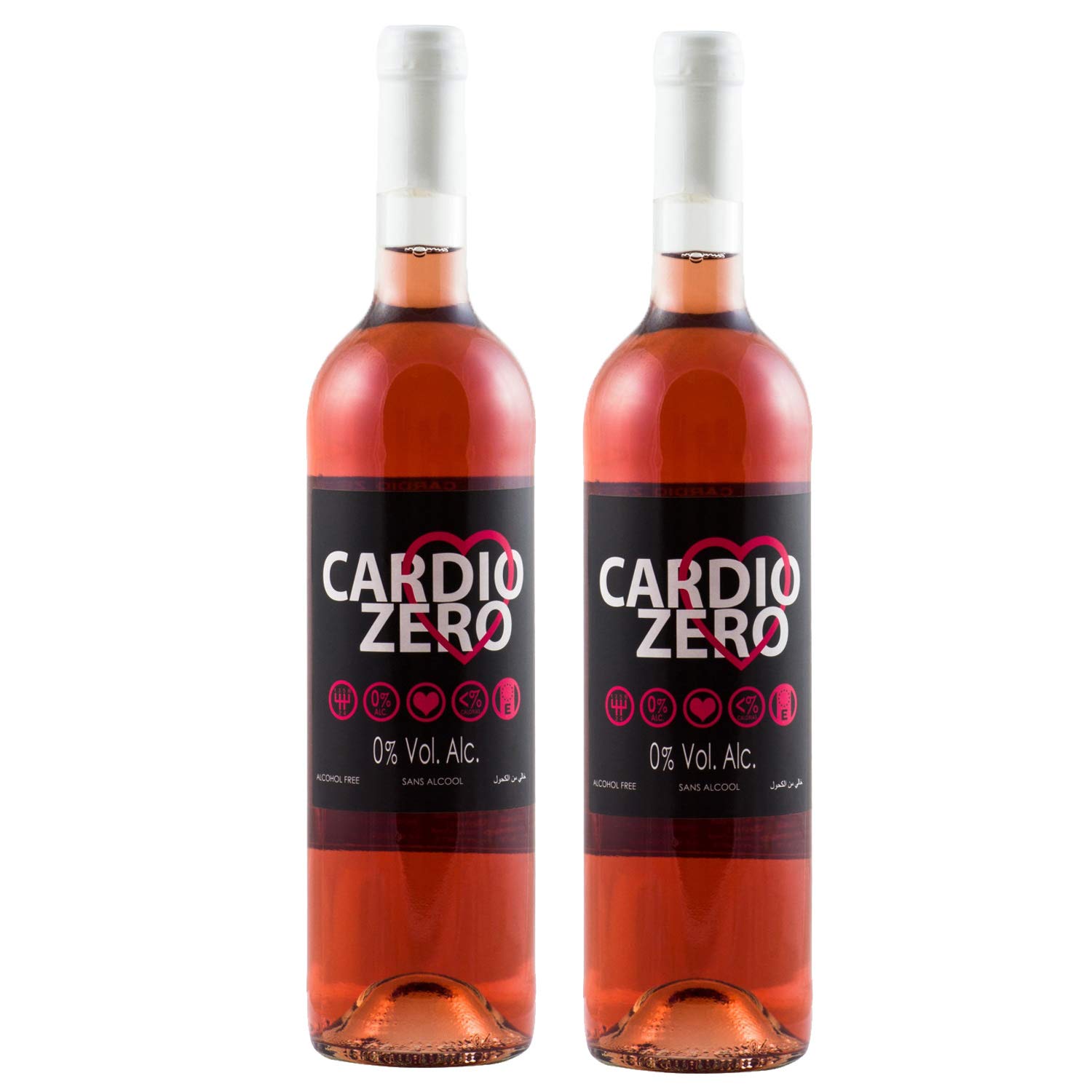 Elivo Cardio Zero Red Dealcoholized 0.0% Non-Alcoholic Red From Spain 750ml, Low Sugar, Low Calories (1 Bottle)