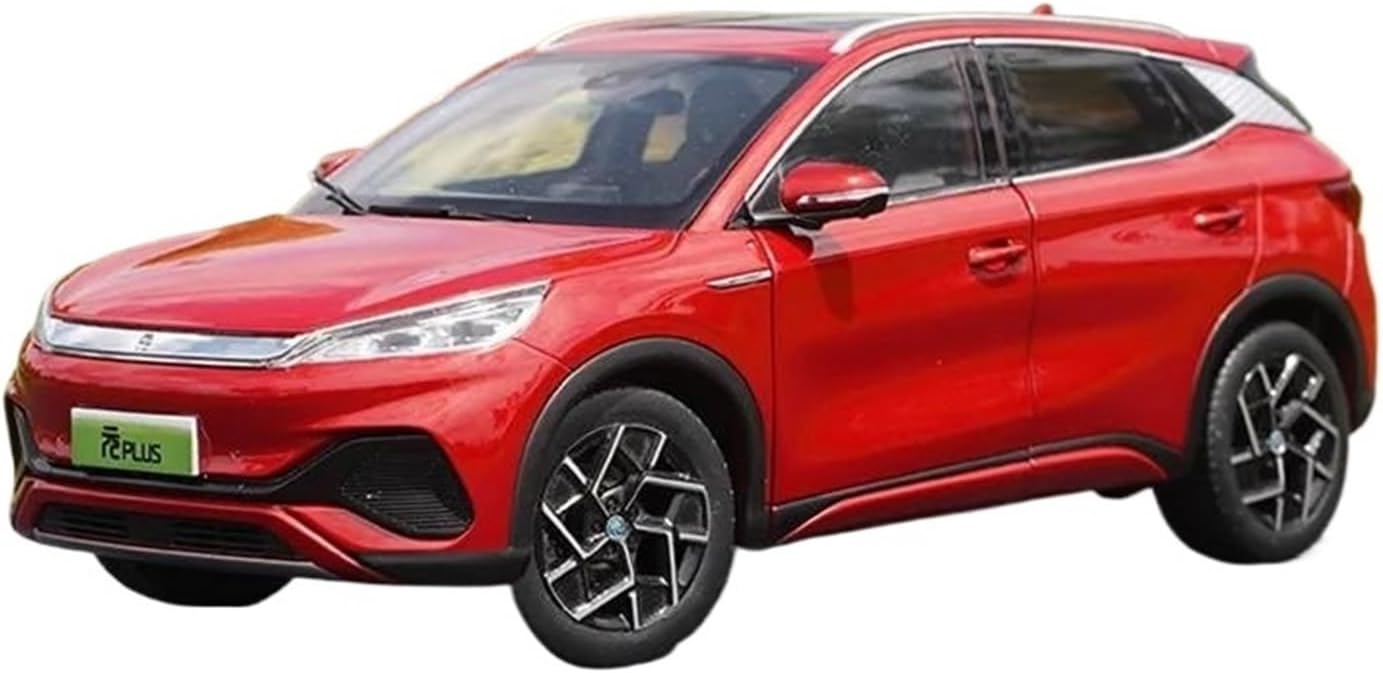 Scale Diecast Metal Model Toy 1 18 for BYD ATTO 3 Alloy SUV Classic Model Car Collectible Display Piece for Display or Collectible