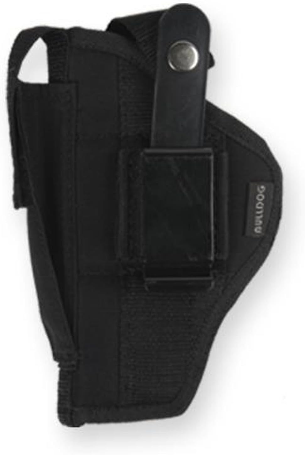 Bulldog Cases Nylon Hip Holster|Sizes for Revolver and Semi-Auto| Fits Glock, S&W, Ruger, Springfield, Taurus |