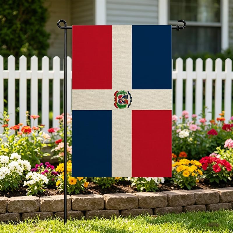 Nicaragua Nicaraguans Garden Flags 12x18 Inch Double Sided Burlap Patriotic Country Yard Flag Banners Outdoor Weather Resistant Farmhouse Porch Lawn Decoration
