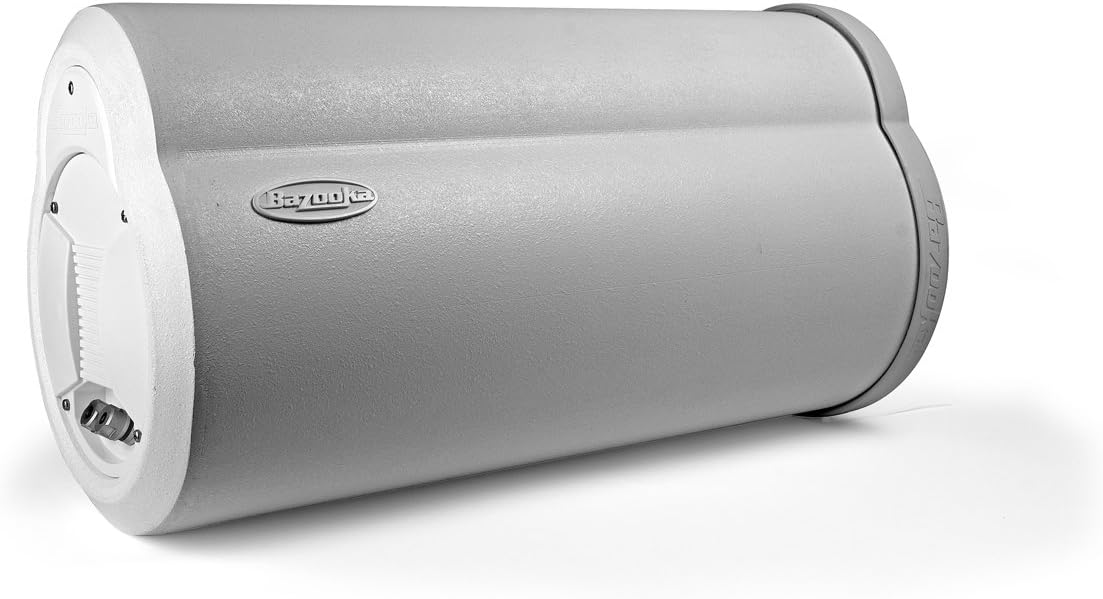 Bazooka MBT8014 8-Inch 4-Ohm Marine | Marine Trademark Bass Tubes enclosure, UV salt fog certified, 8 inch woofer