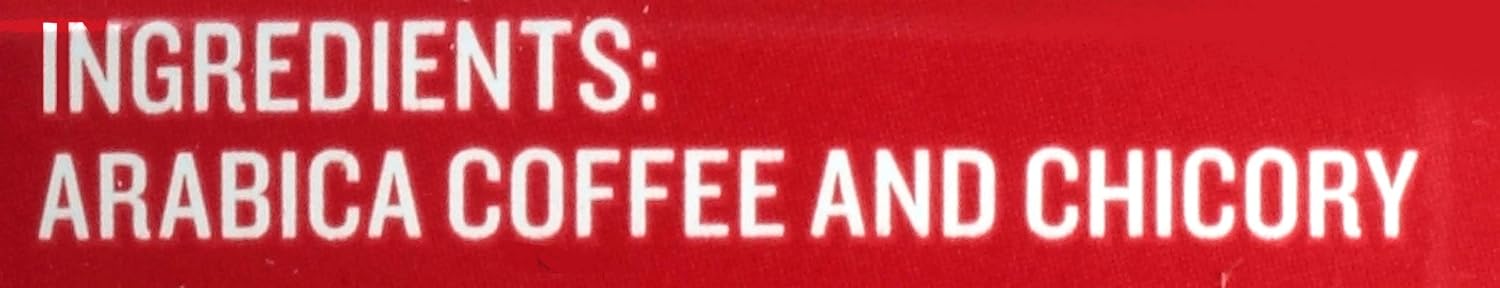 French Market Coffee & Chicory Dark Roast Ground Coffee, 12oz Can (Pack of 6)