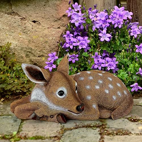 Design Toscano Darby, the Forest Fawn Baby Deer Statue
