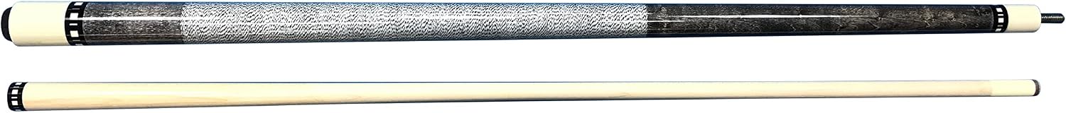 Meucci SB1-S Handcrafted Billiards Pool Cue Stick - Smoke Grey Stain + Hard CASE