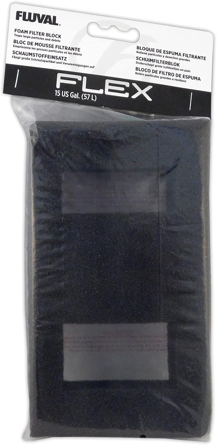 Fluval Flex Foam Filter Block, Replacement Aquarium Filter Media, A1375