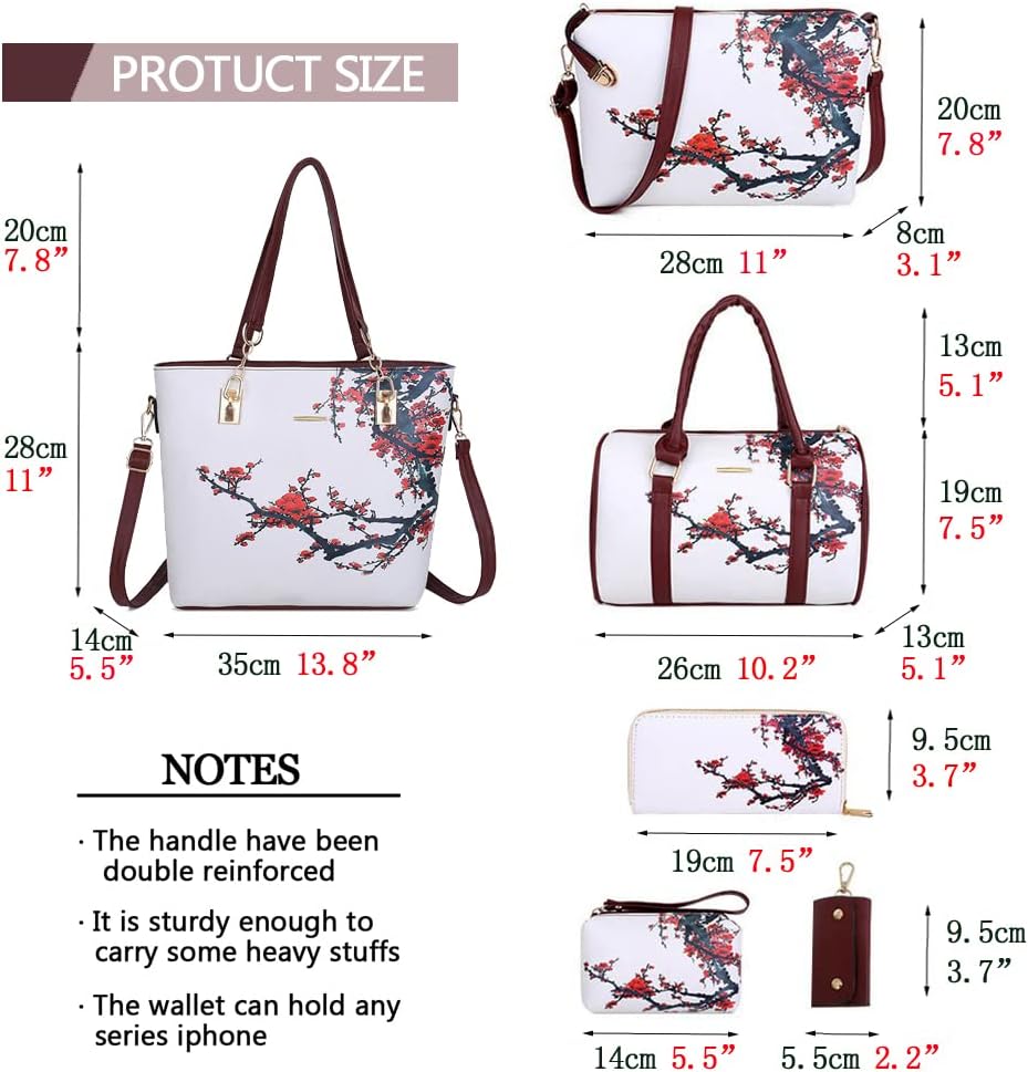 2E-youth Designer Purses and Handbags for Women Satchel Shoulder Bag Tote Top Handle Bag