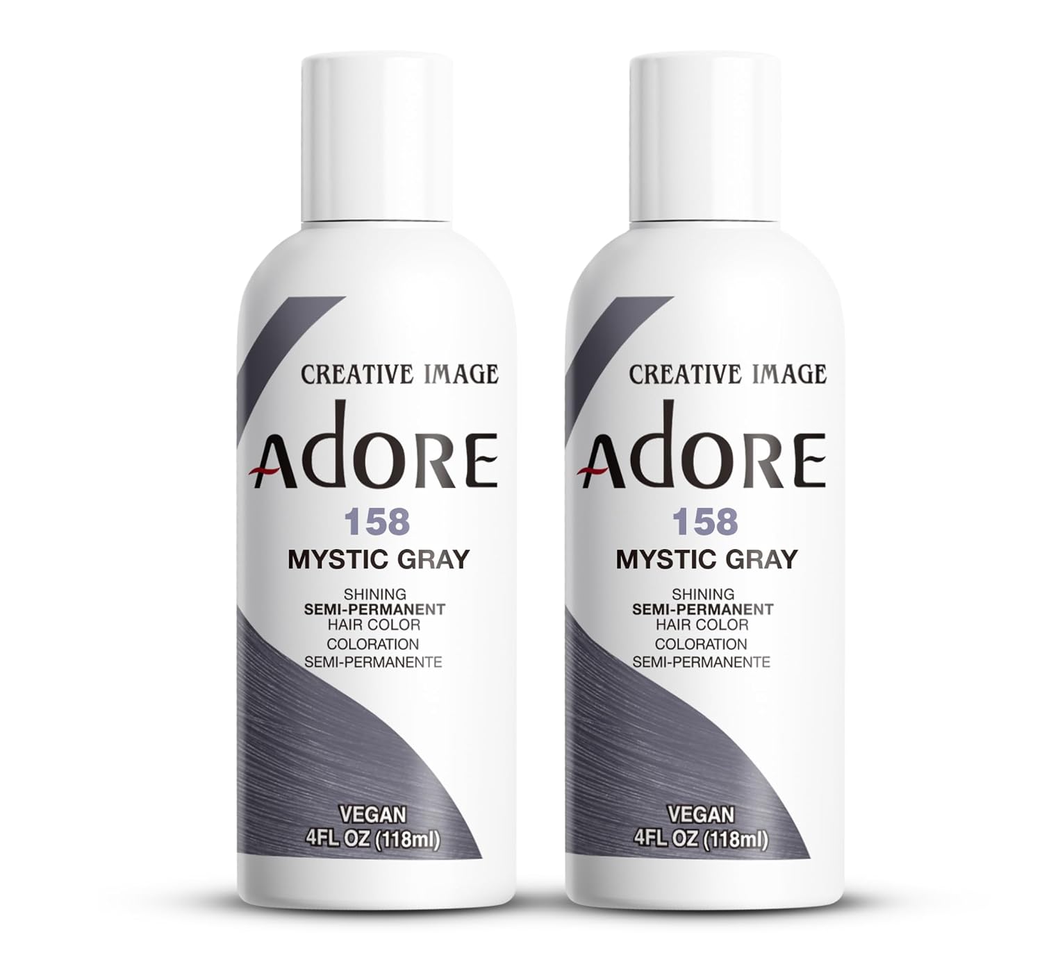 Adore Semi Permanent Hair Color, 107 Mocha, 4 Fl Oz | Vegan & Cruelty-Free Brown Hair Dye | No Ammonia, No Peroxide, No Alcohol