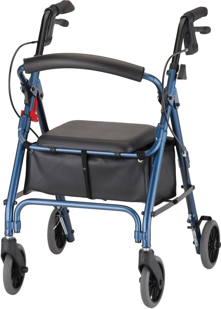 GetGO Petite Rolling Walker Pink