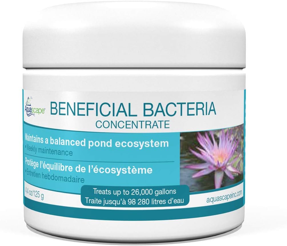 Aquascape Dry Beneficial Bacteria for Pond and Water Features, 8.8 Ounce (Pack of 1), 98948 , white