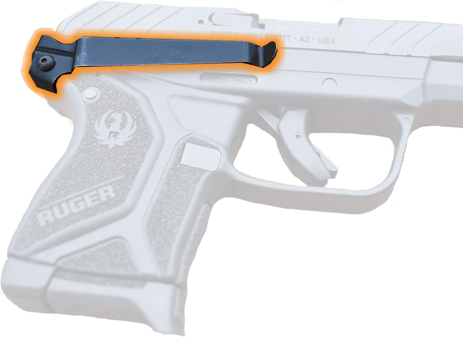ClipDraw Gun Clip, Low Profile Slim Concealed Carry Easy Install American Made